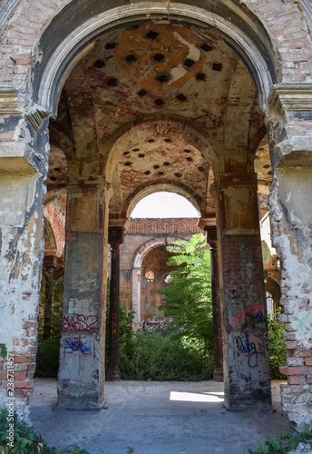 Vidin  Widy   Bu  garia ruina synagogi