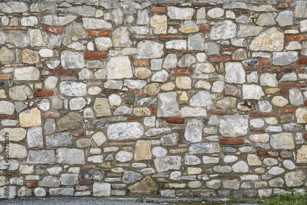 Fototapeta premium Stone wall medioeval