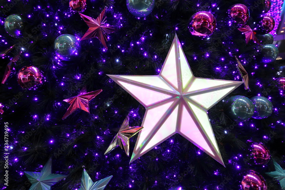 Christmas decollation background Christmas decollation background