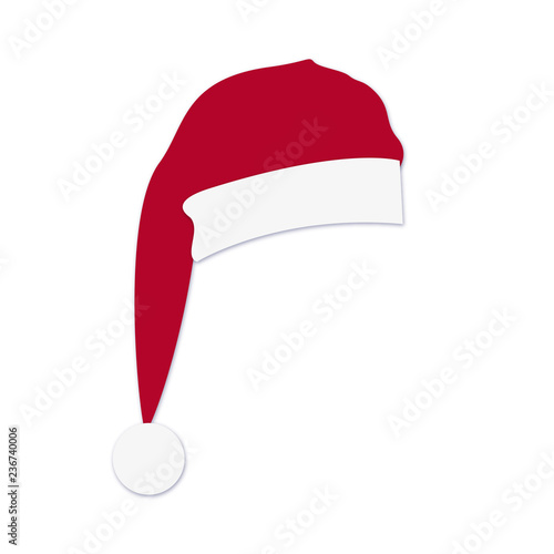 Weihnachtsmann Mütze langer Bommel