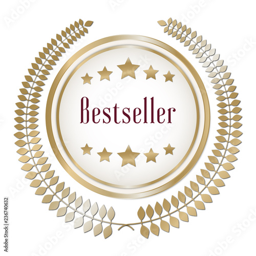 glorreiches Gütesiegel für einen Bestseller