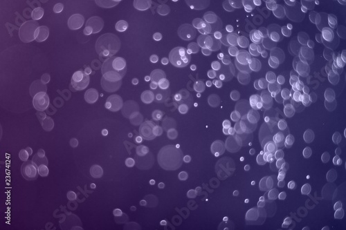 blue many flying club lights bokeh texture - cute abstract photo background