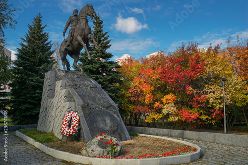 Moscow monument to General Skobelev photo