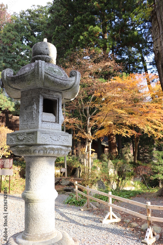 Fototapeta premium 世界遺産・河口浅間神社の建造物