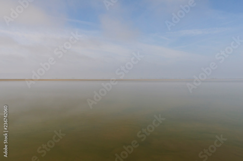 Fototapeta Naklejka Na Ścianę i Meble -  German North Sea region, Wadden Sea / German North Sea region, Wadden Sea at low tide.