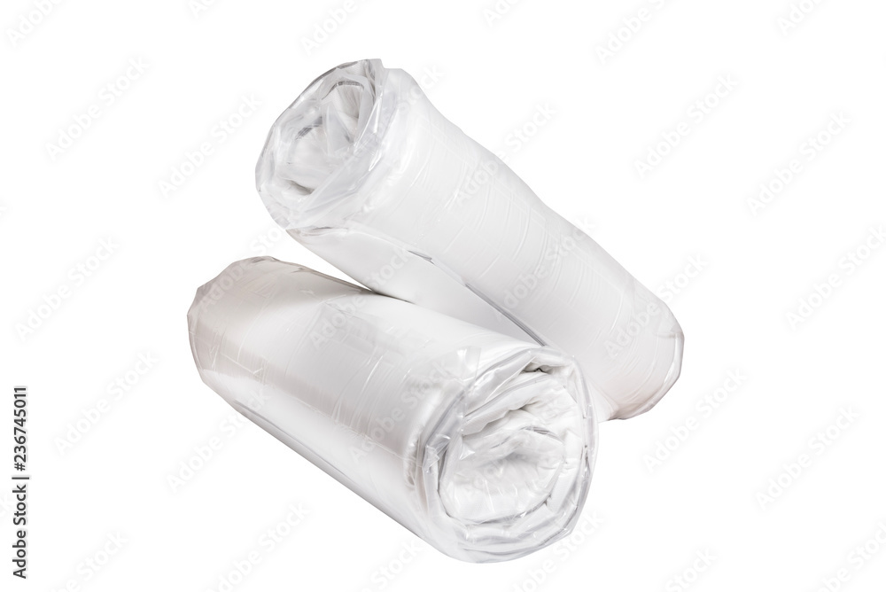 Two Rolls of new mattress in vacuum package Two Rolls of new mattress in vacuum package