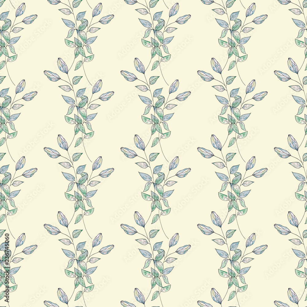 Seamless pattern of flowers. Seamless pattern of flowers.