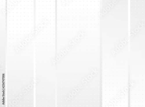 Lighten vertical gray white of abstraction technology futuristic geometric background.