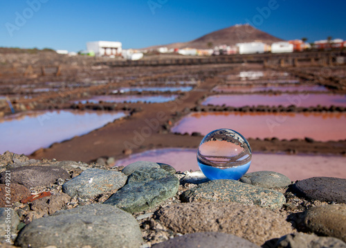 Gran Canaria, salt evaporation ponds