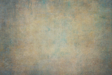 Turquoise orange canvas hand-painted backdrops
