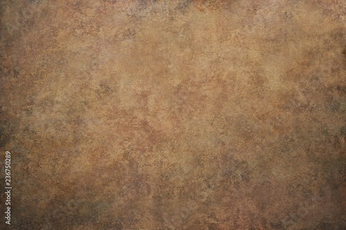 Orange brown art hand-painted background