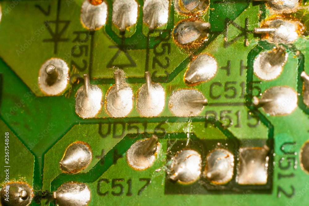 PCB soldering defect