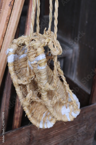 世界遺産・富士山の構成資産、御師住宅（昔の富士登山の備品）