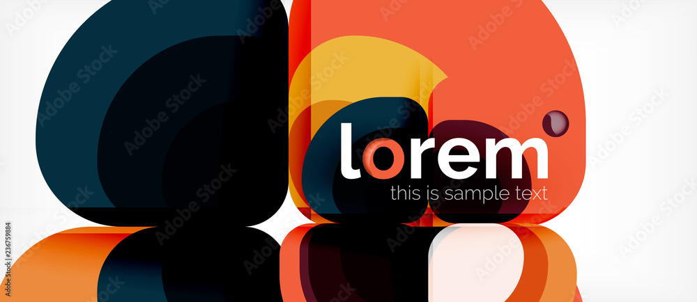 Geometric modern abstract background Geometric modern abstract background