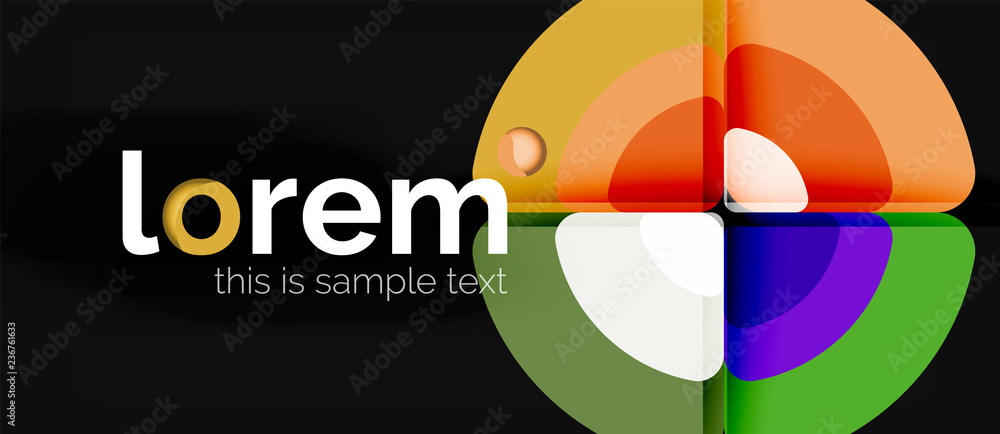 Circles and triangles design abstract background Circles and triangles design abstract background