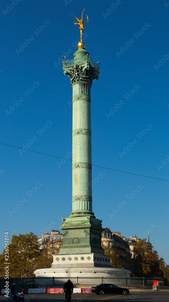 Place de la Bastille with July column