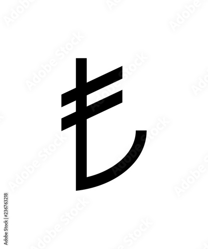 Turkish Lira vector