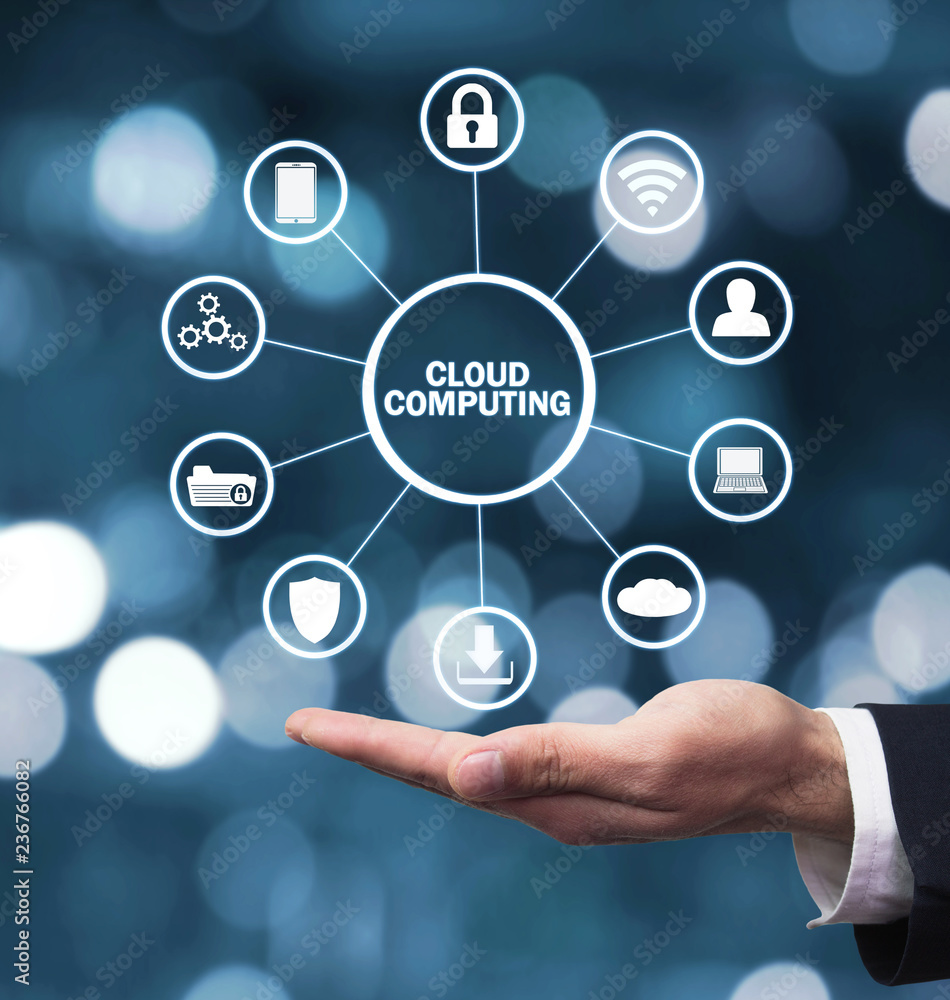 Cloud Computing. Information technology concept Cloud Computing. Information technology concept