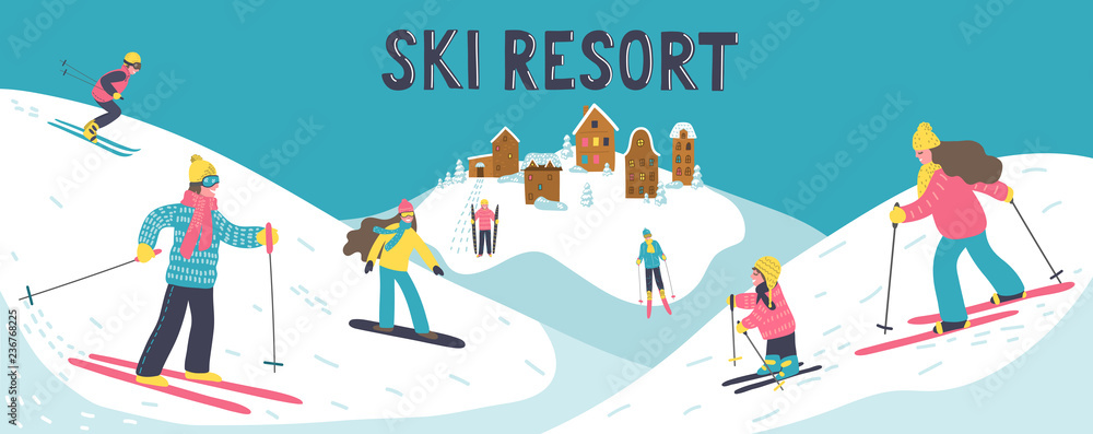 ski resort.