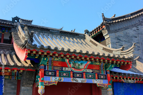 Chinese traditional style eaves