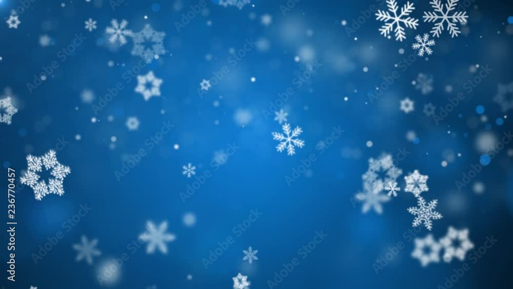Blue Christmas Background With White Snow Snowfall Snowflake Particles Seamlessly Loop Black Alpha Green Screen Animation Blue Christmas Background With White Snow Snowfall Snowflake Particles Seamlessly Loop Black Alpha Green Screen Animation