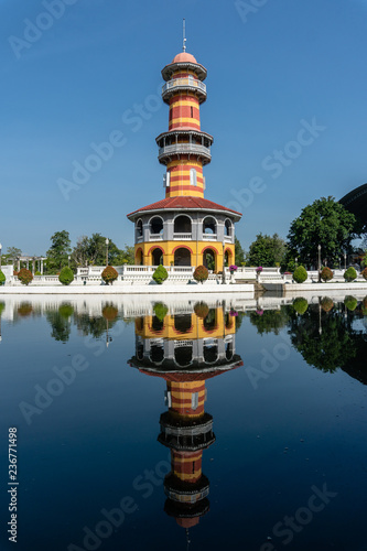 Withun Thasana Tower of Bang Pa-in Royal Palace photo