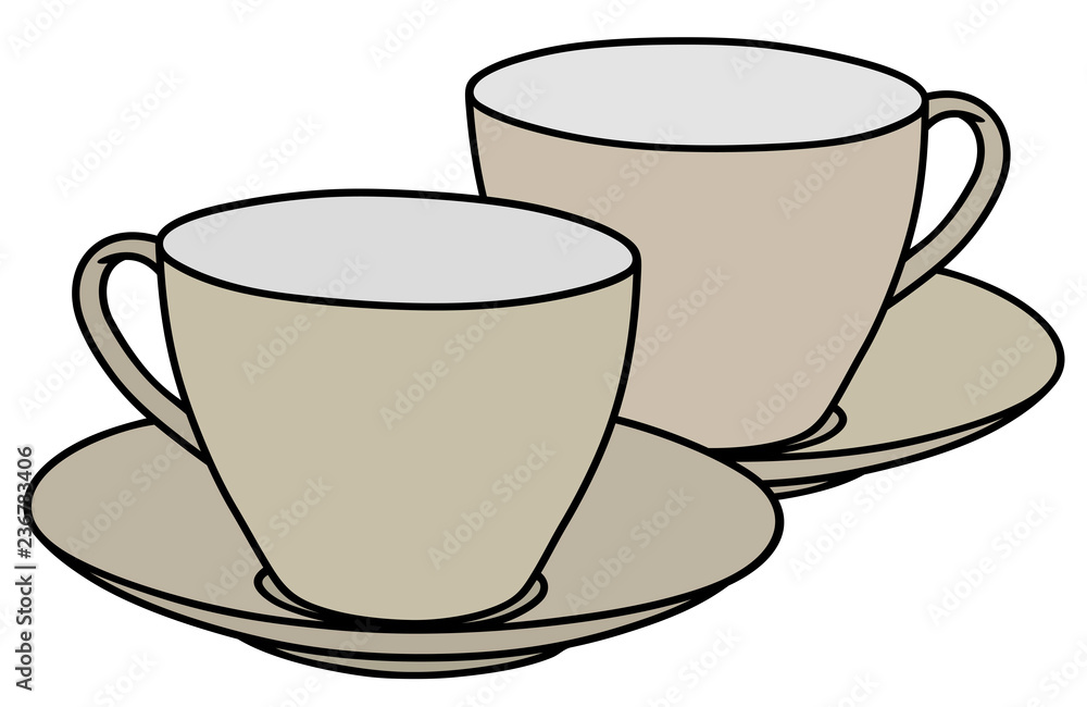 Two coffee cups Two coffee cups