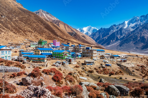 Nepal langtang valley Kyanjin photo