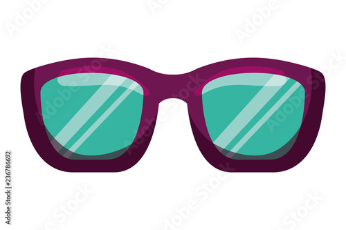 optical eyeglasses isolated icon