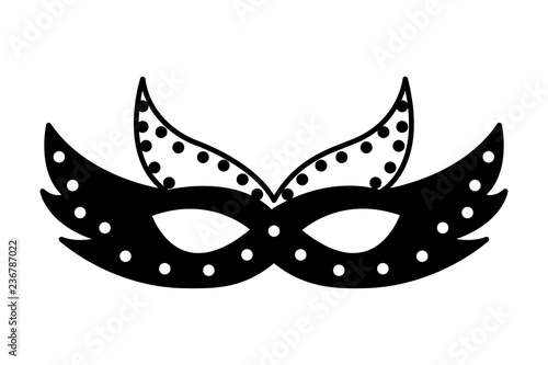 mask carnival celebration icon