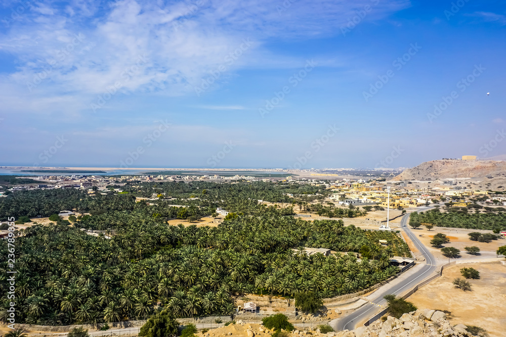 Ras Al Kaimah Dhayah Fort Landscape Views