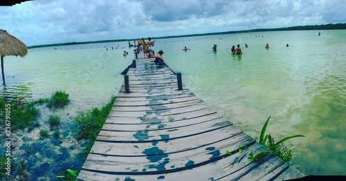 pier on the lake