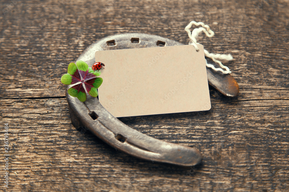 Hufeisen bringt Glück! StockFoto Adobe Stock