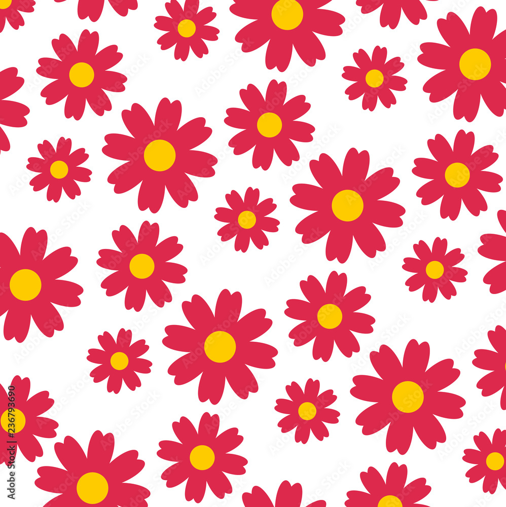 cute flower icon pattern cute flower icon pattern