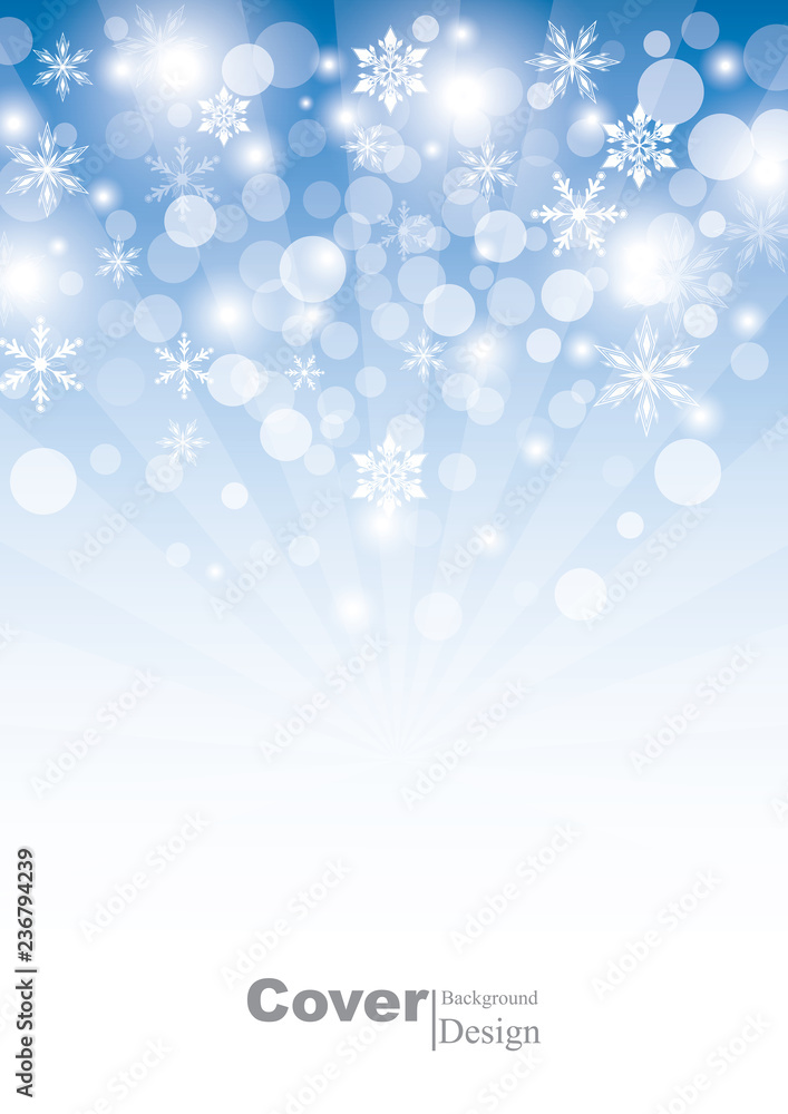 Snowflakes Falling Cover Design