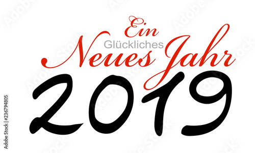 Ein Glückliches Neues Jahr 2019