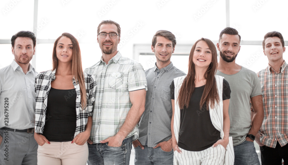Fototapeta premium portrait of a professional business team