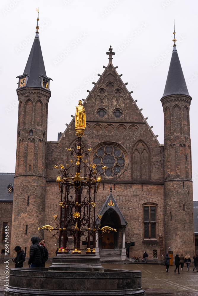 Binnenhof in The Hague Netherland