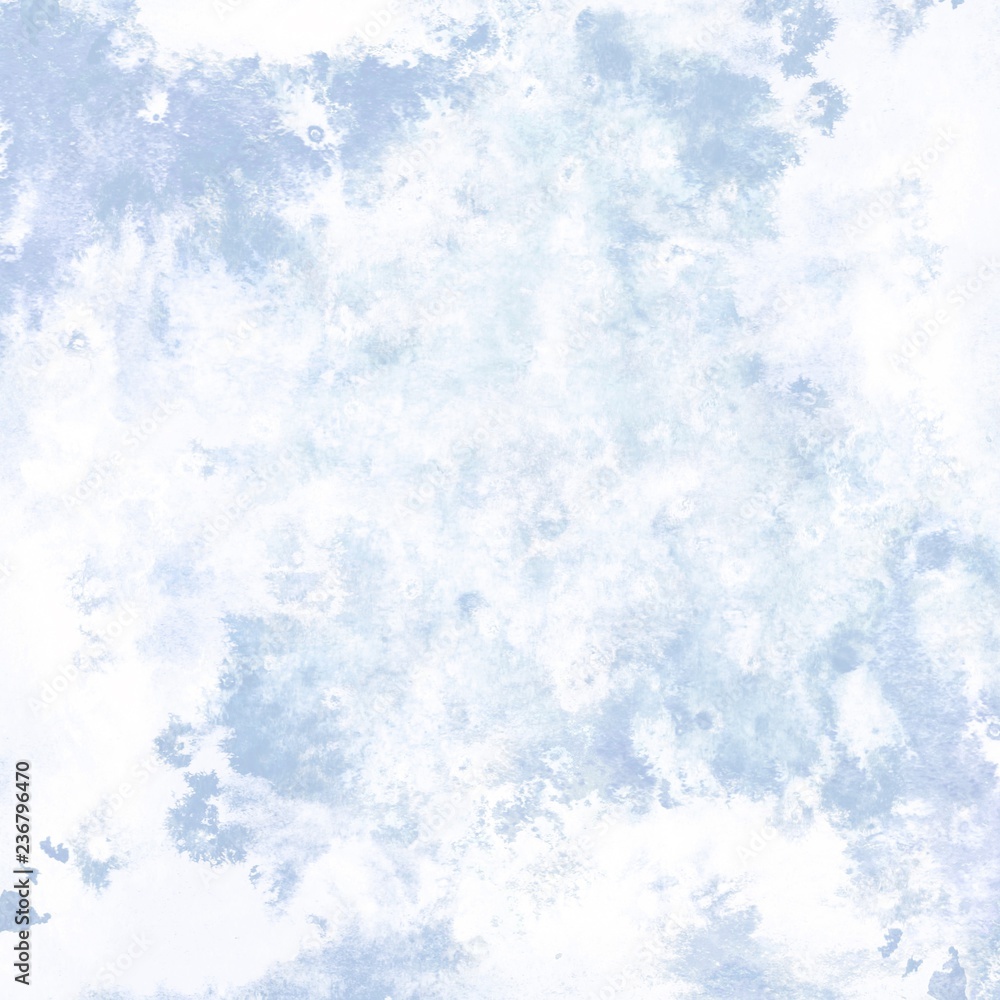 Fototapeta premium Ink or watercolor painting on grunge paper texture