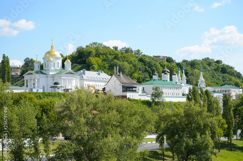 NIZHNY NOVGOROD, RUSSIA - AUGUST 1, 2018: Annunciation Monastery in Nizhny Novgorod city photo