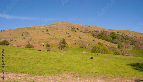 England Lake District Landscape Landslide