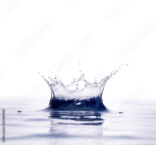 Water drop splash