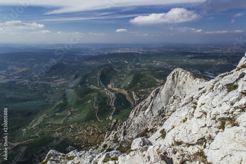 Au sommet de la montagne