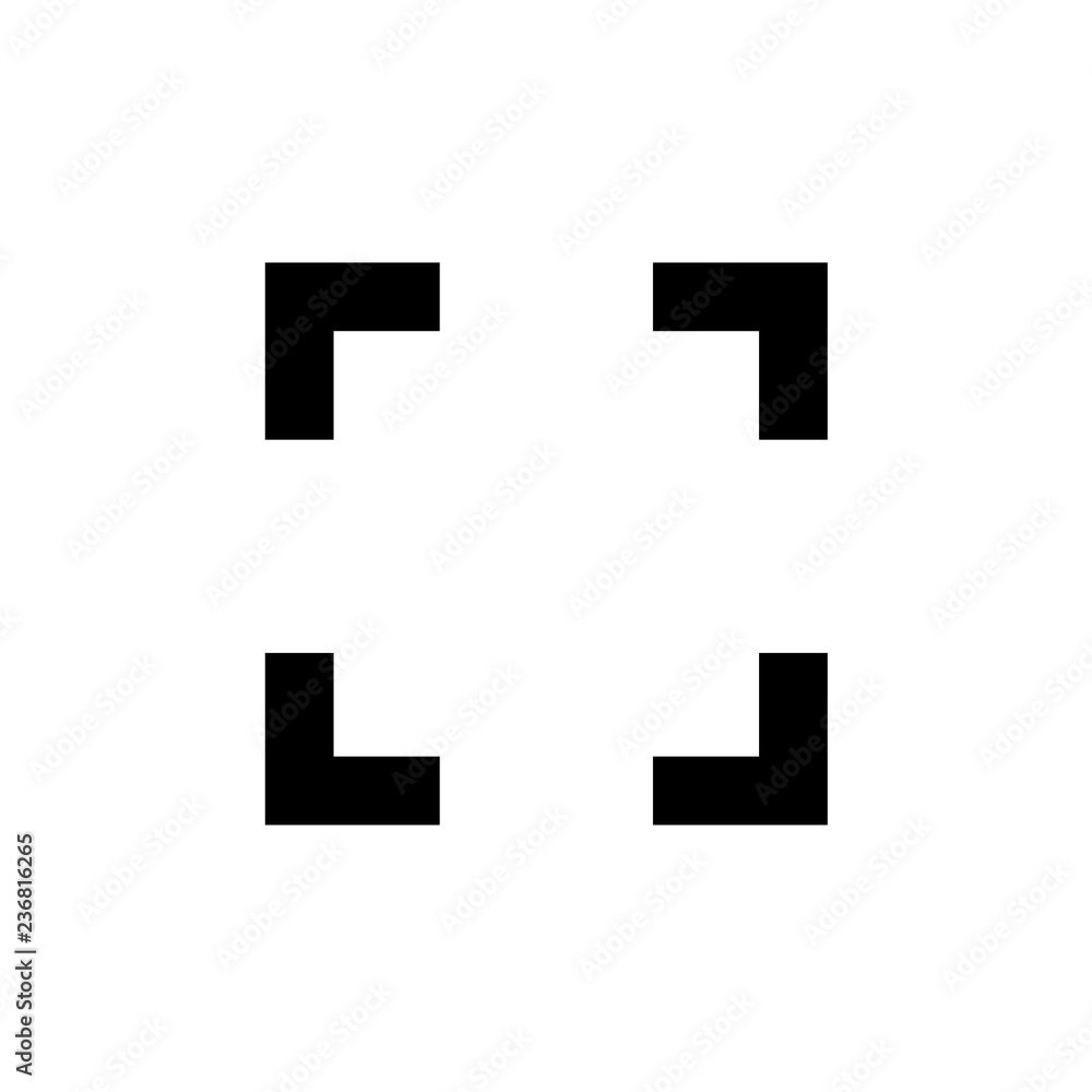 Camera focus icon. vector illustration Camera focus icon. vector illustration