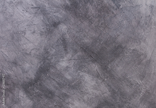 Light grey slate background. Stone or concrete surface