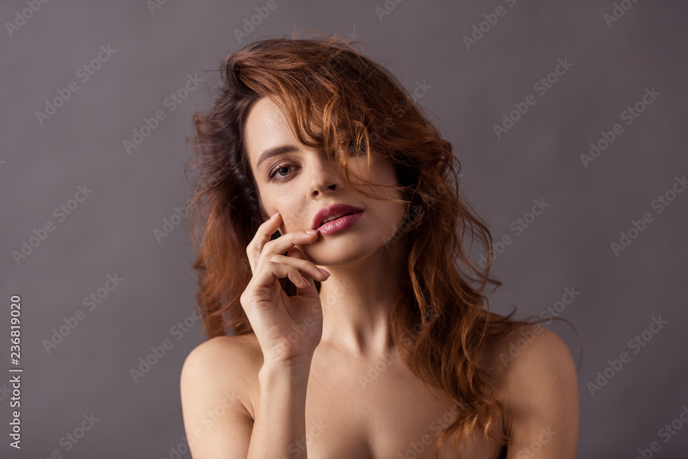 Female studio shooting Female studio shooting