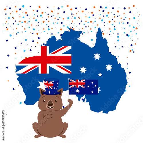 animals australia day celebration