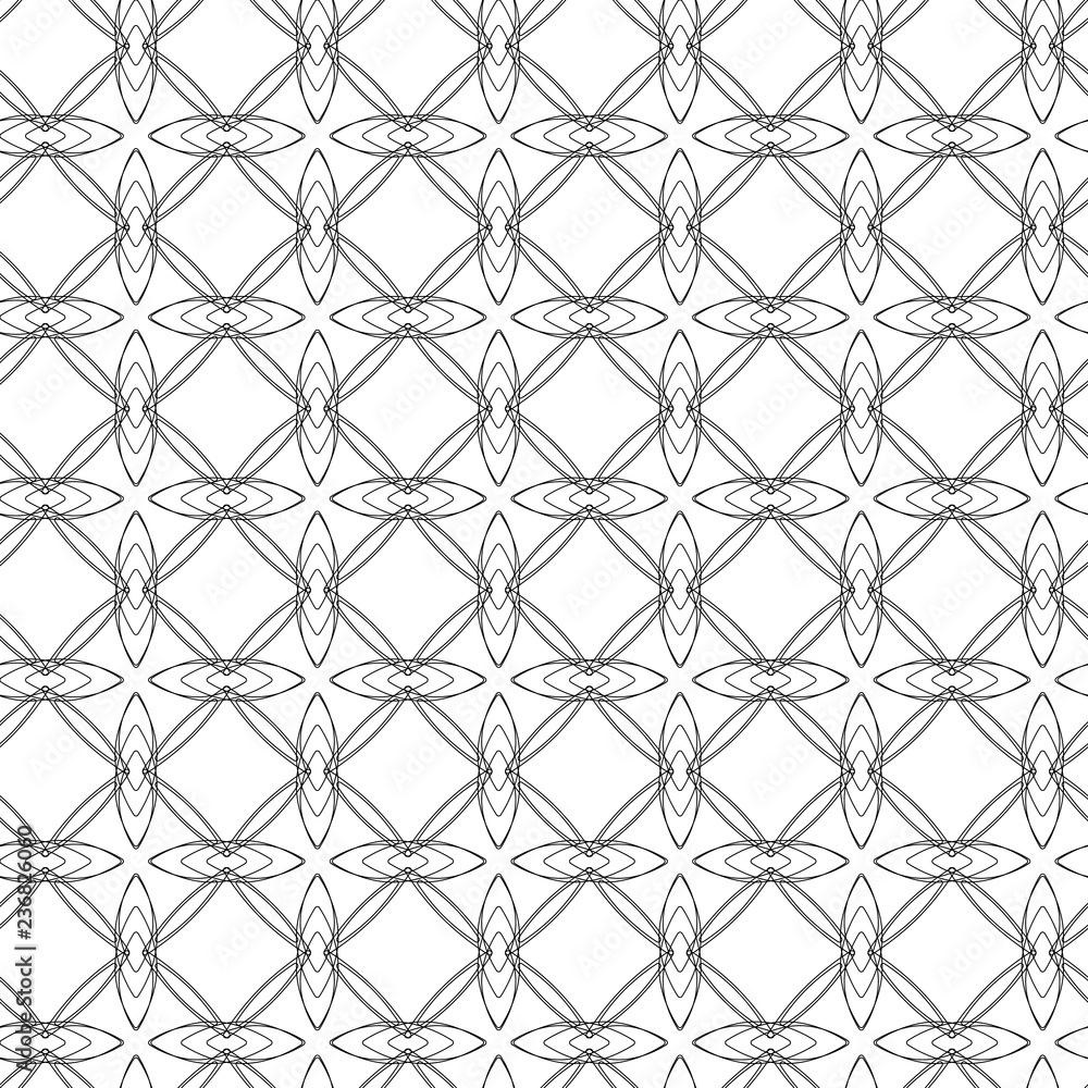 Vector seamless pattern. Modern stylish abstract texture. Repeating geometric tiles from striped elements Vector seamless pattern. Modern stylish abstract texture. Repeating geometric tiles from striped elements