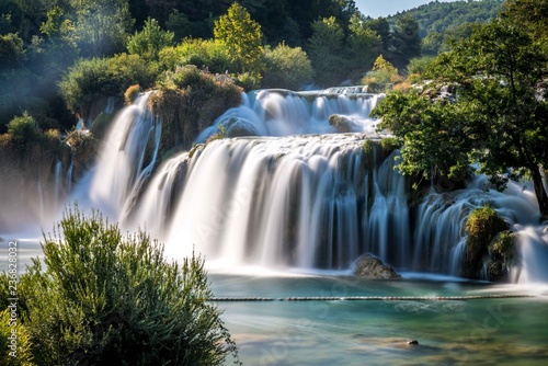 Fototapeta Naklejka Na Ścianę i Meble -  Krka Waterfalls, Croatia