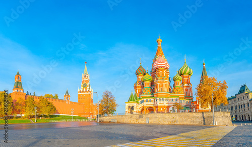 Photography Moscow, panorama of Red Square, St